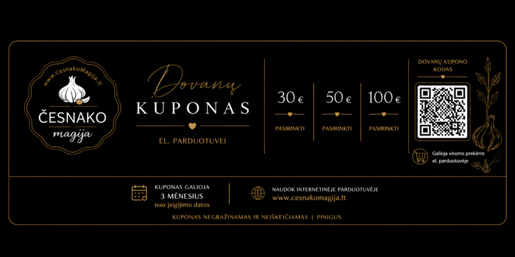 dovanų kuponas