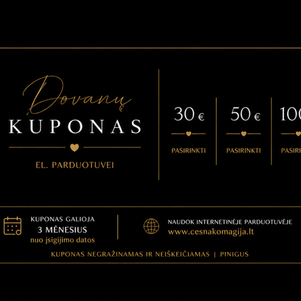 dovanų kuponas