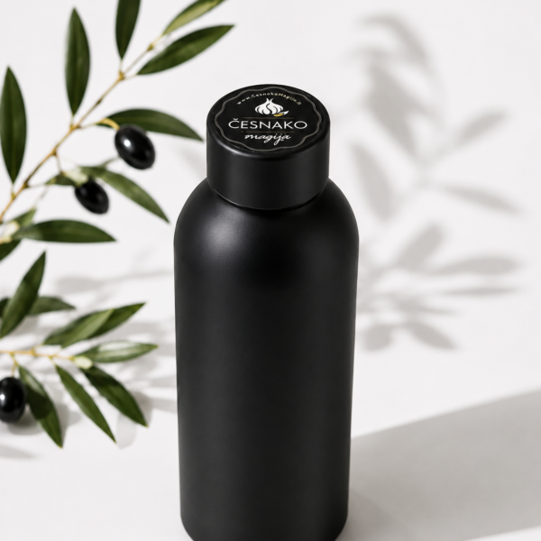 Juodos spalvos gertuvė „Česnako magija“ 750 ml
